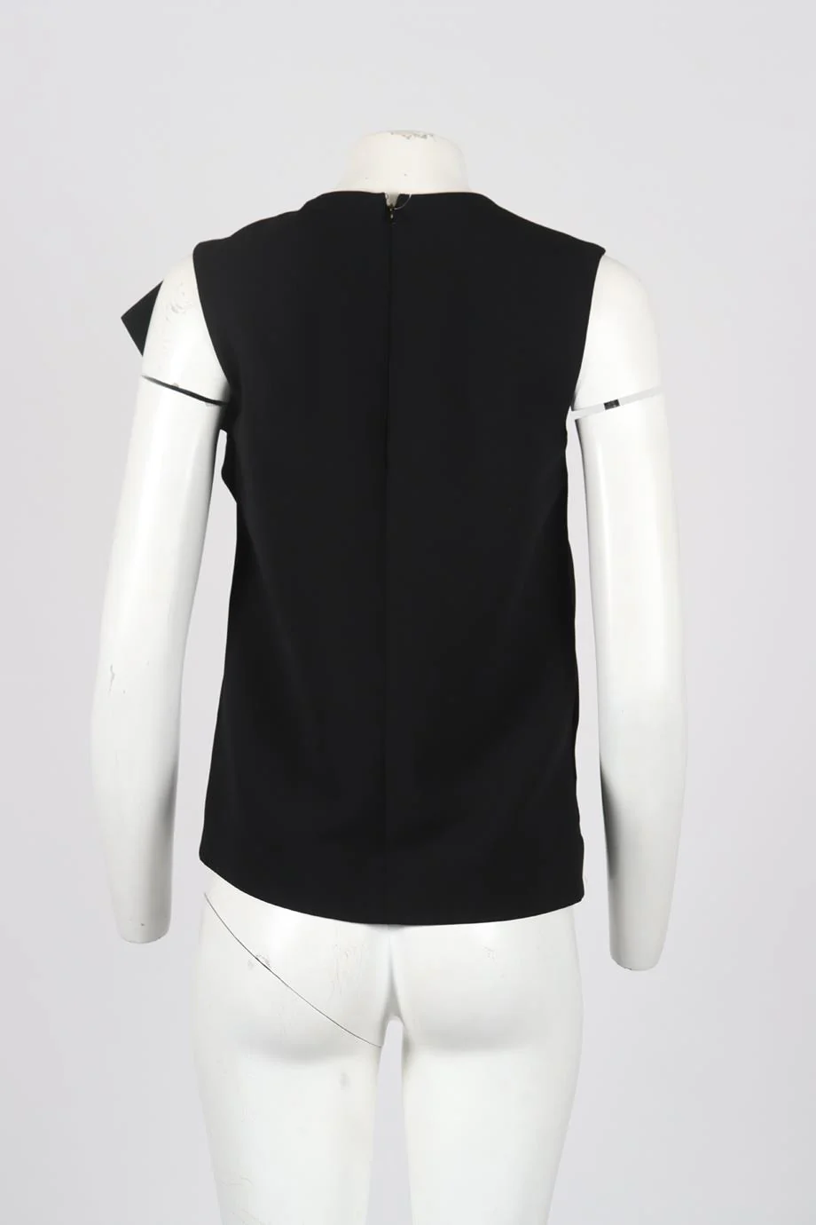 BALENCIAGA CREPE TOP FR 38 UK 10 - Image 4