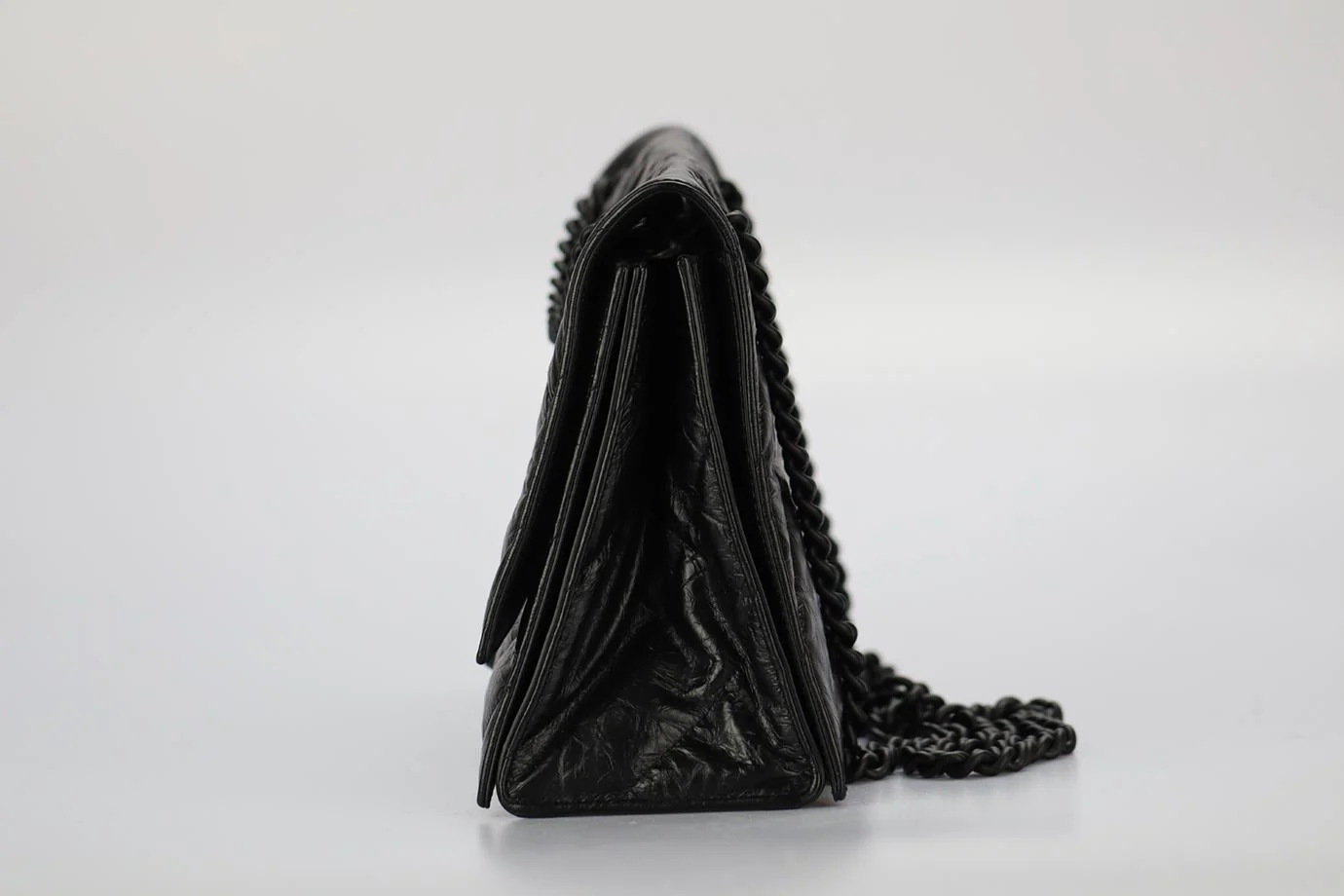 BALENCIAGA CRUSH MEDIUM QUILTED LEATHER SHOULDER BAG - Image 5