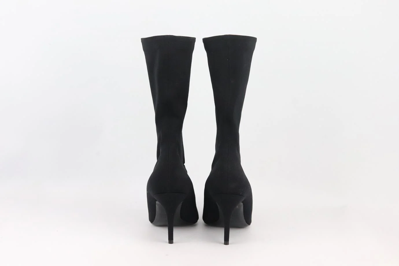 BALENCIAGA KNIFE STRETCH JERSEY ANKLE BOOTS EU 38 UK 5 US 8 - Image 4