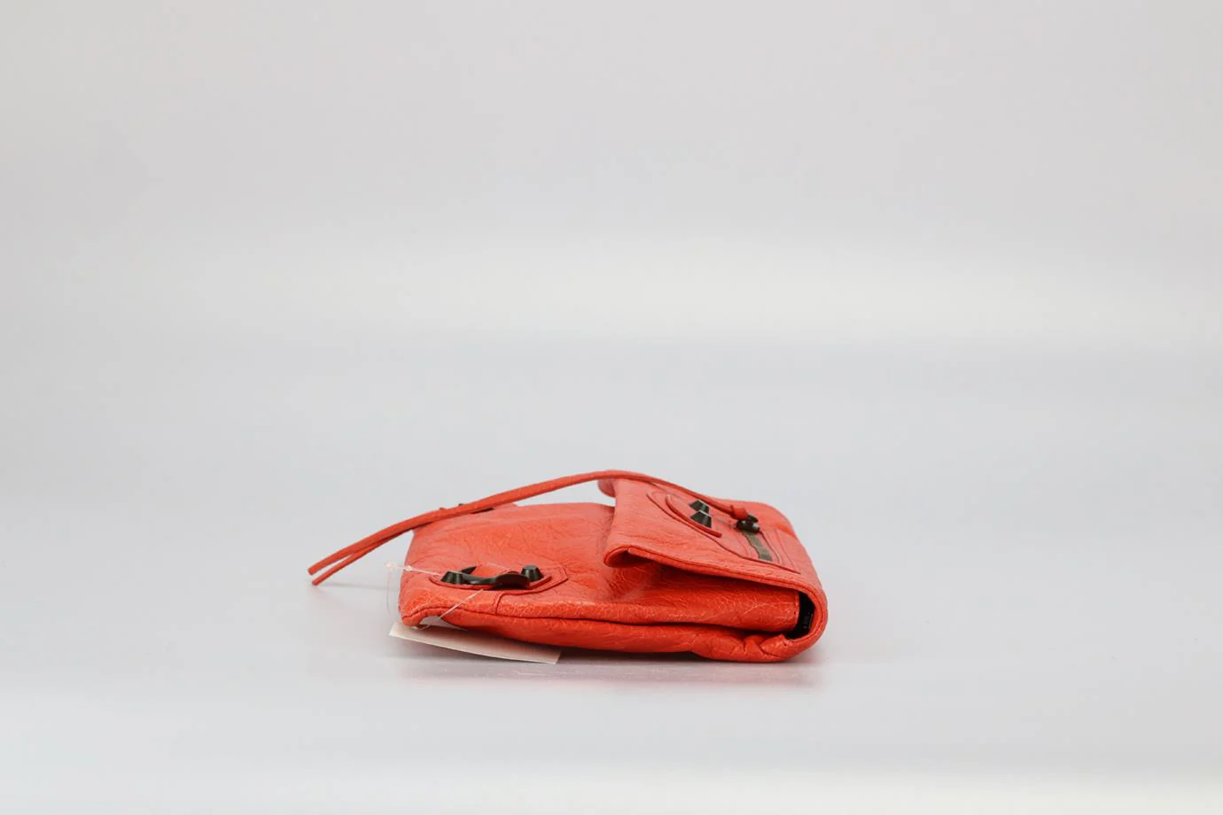 BALENCIAGA MOTORCROSS LEATHER CLUTCH - Image 3