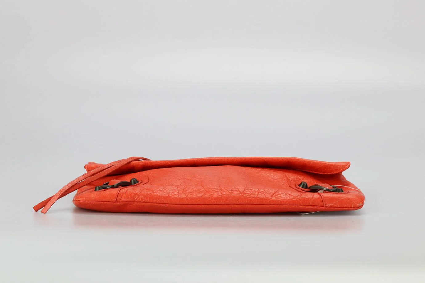 BALENCIAGA MOTORCROSS LEATHER CLUTCH - Image 6