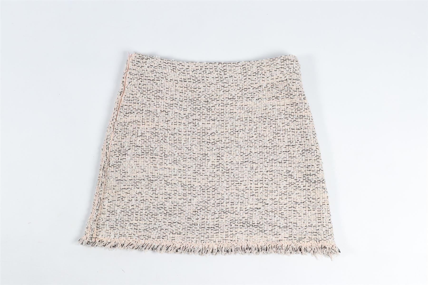BALENCIAGA PINK COTTON MINI SKIRT FR 34 UK 6 - Image 4