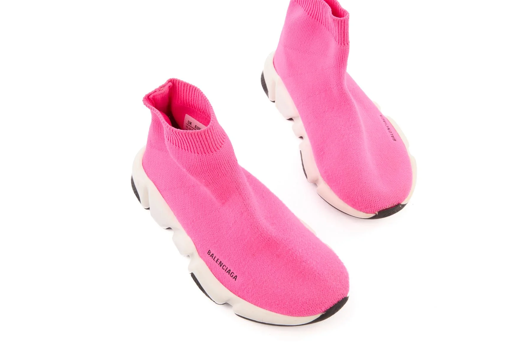BALENCIAGA PINK KIDS GIRLS SNEAKERS EU 29-30 UK 11-11.5 US 12-12.5 - Image 4