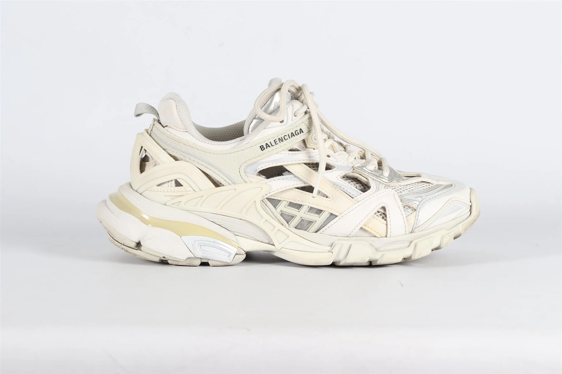 BALENCIAGA TRACK MESH AND RUBBER SNEAKERS EU 37 UK 4 US 7 - Image 2