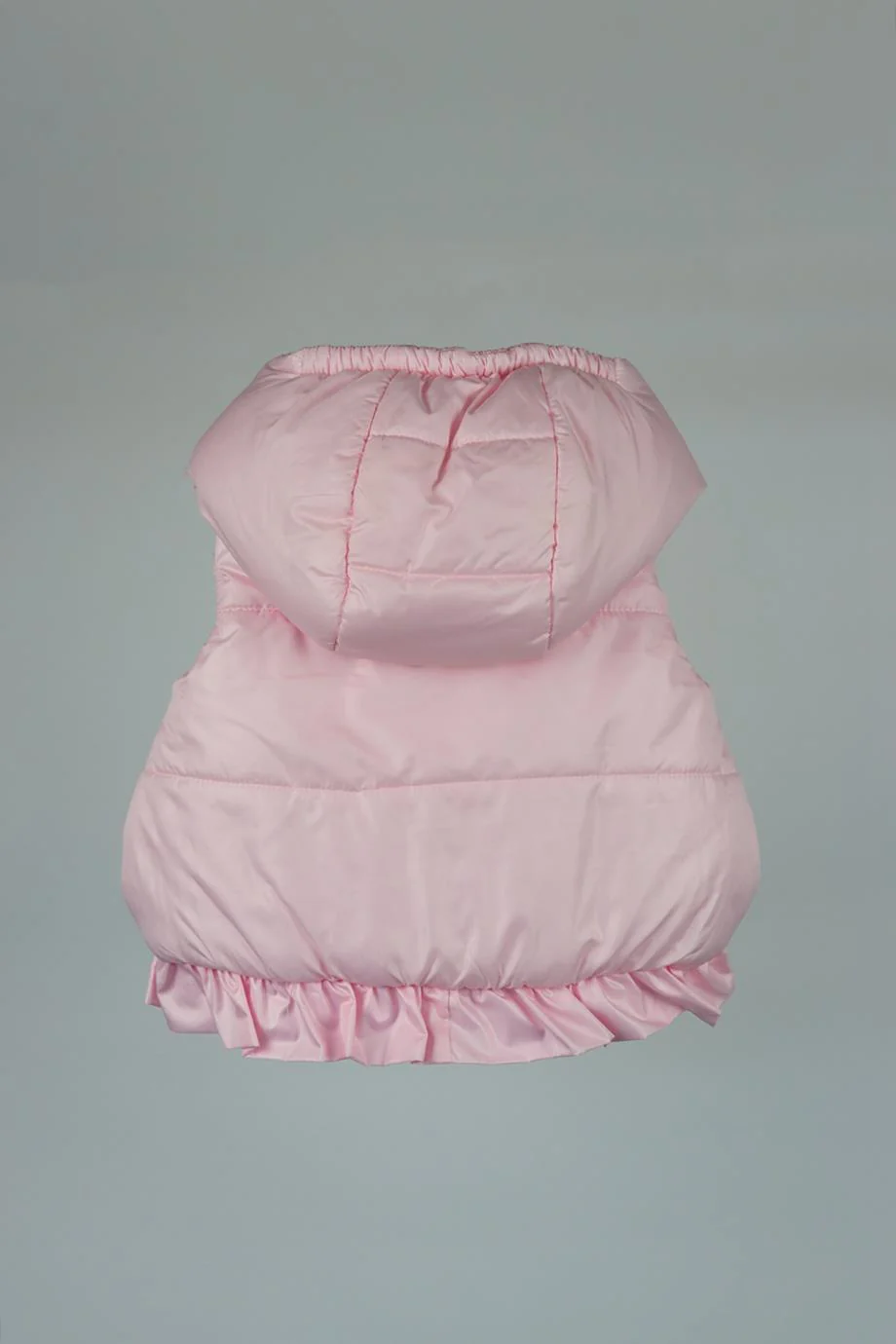 BALLOON CHIC BABY GIRLS PADDED GILET 18 MONTHS - Image 3