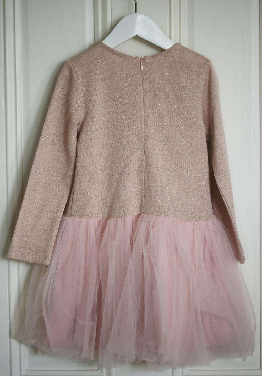 BALLOON CHIC KIDS GIRLS JERSEY AND TULLE DRESS 5 YEARS - Image 3