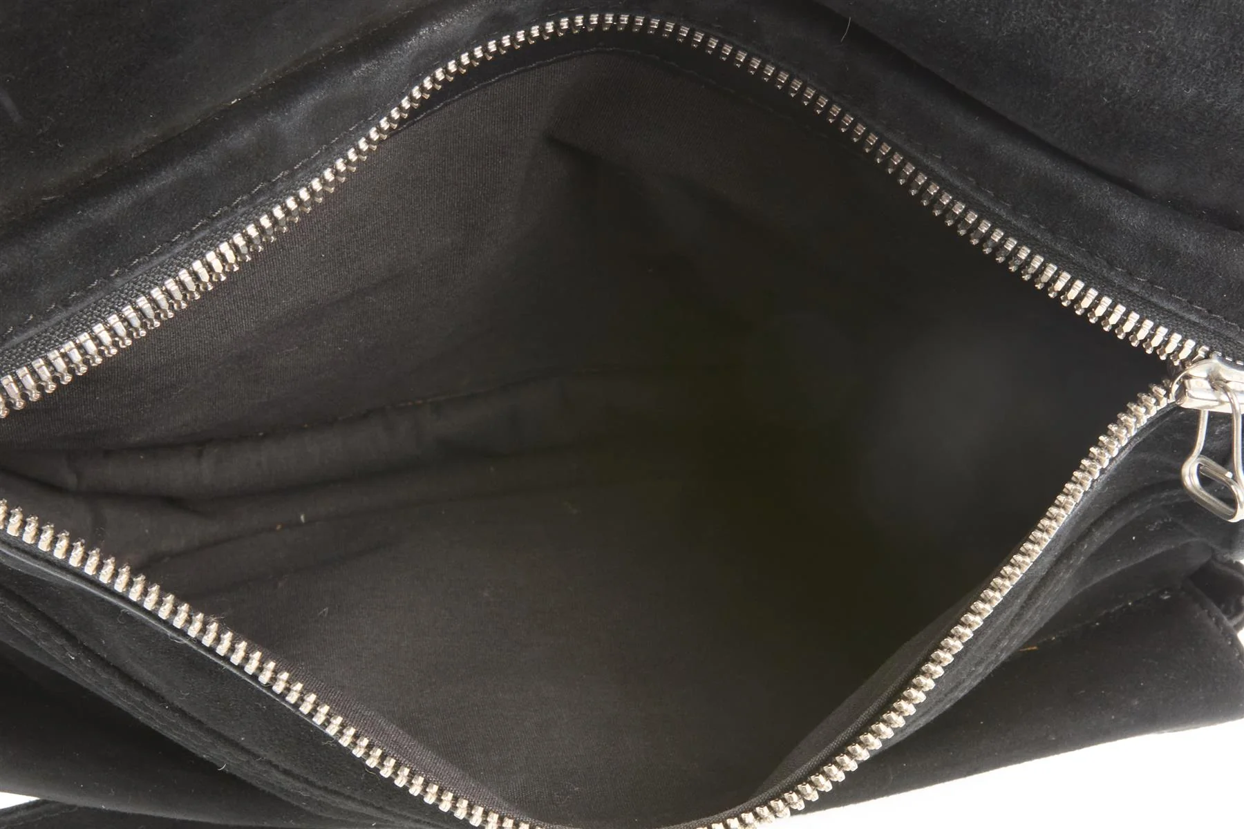 BALMAIN BLACK SUEDE SHOULDER BAG - Image 11
