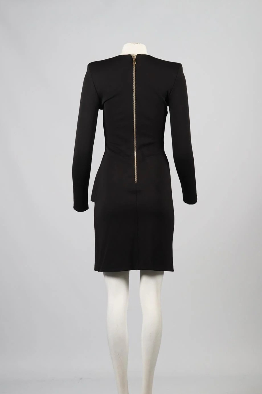 BALMAIN KNIT MINI DRESS FR 38 UK 10 - Image 4