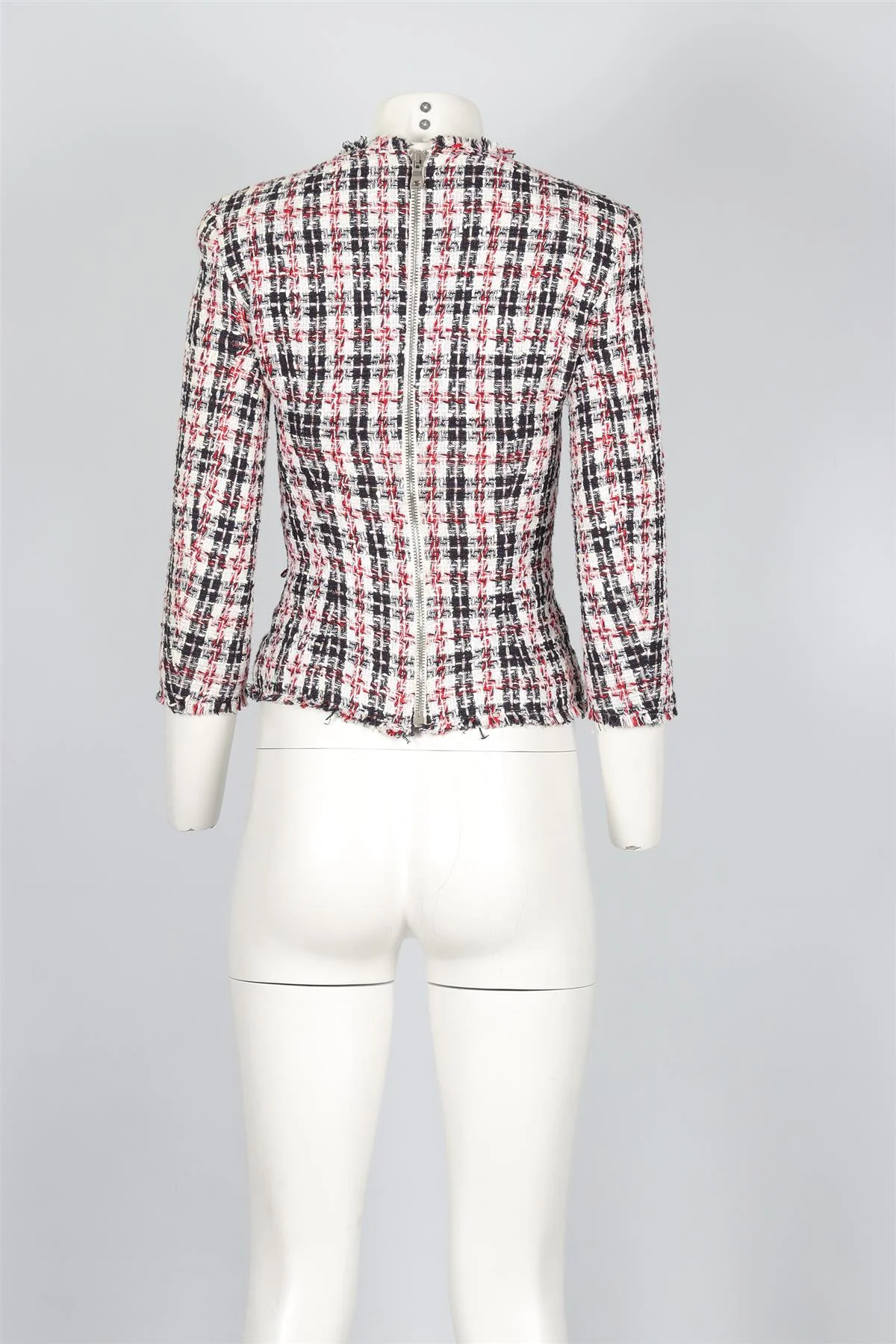 BALMAIN MULTI TWEED TOP FR 34 UK 6 - Image 4