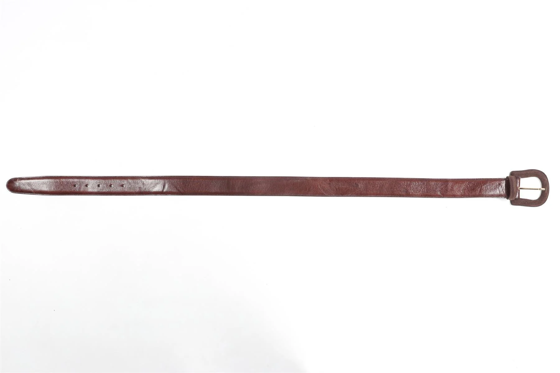 BAMFORD BROWN LEATHER BELT LARGE - Image 4