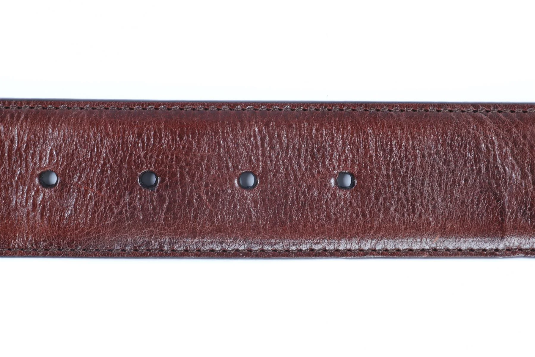 BAMFORD BROWN LEATHER BELT LARGE - Image 6