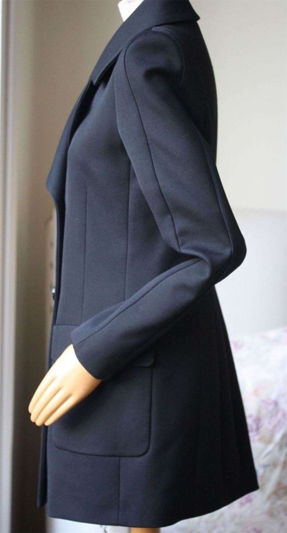 BARBARA BUI CLASSIC WOOL BLAZER JACKET FR 40 UK 12 - Image 2