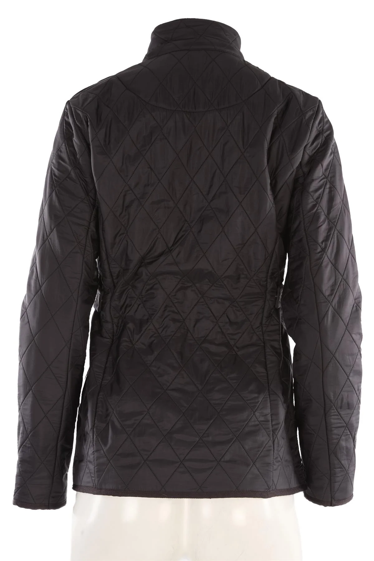 BARBOUR BLACK SHELL JACKET UK 8 - Image 4