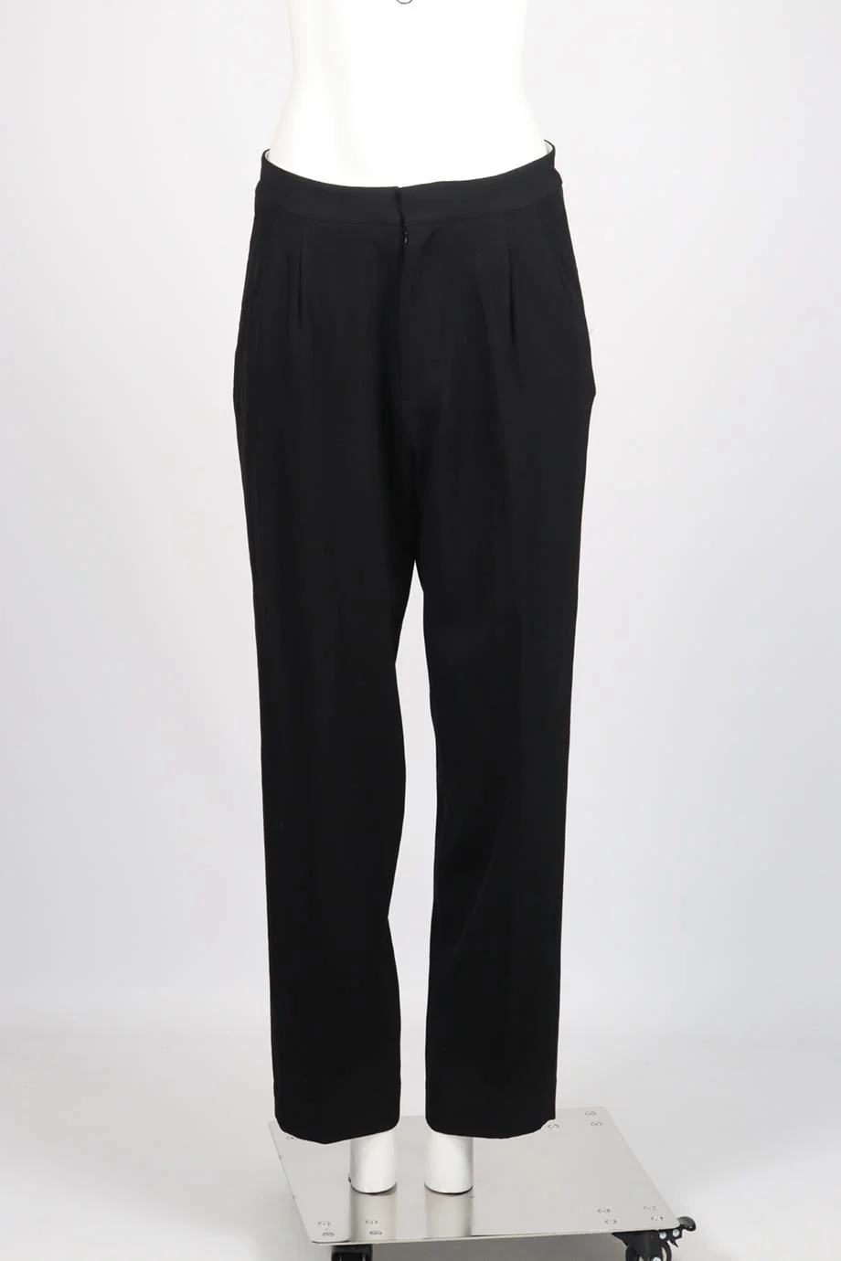 BASSIKE WOOL WIDE LEG PANTS MEDIUM - Image 2
