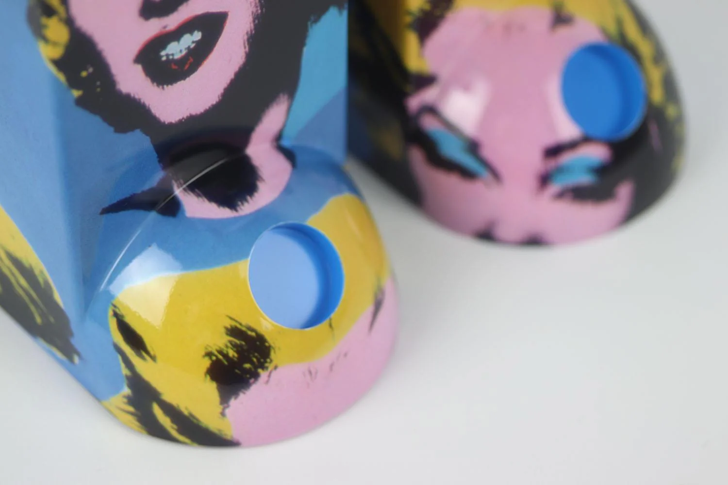 BE@RBRICK + ANDY WARHOL MARILYN MONROE PRINTED BEARBRICK VINYL FIGURE - Image 8