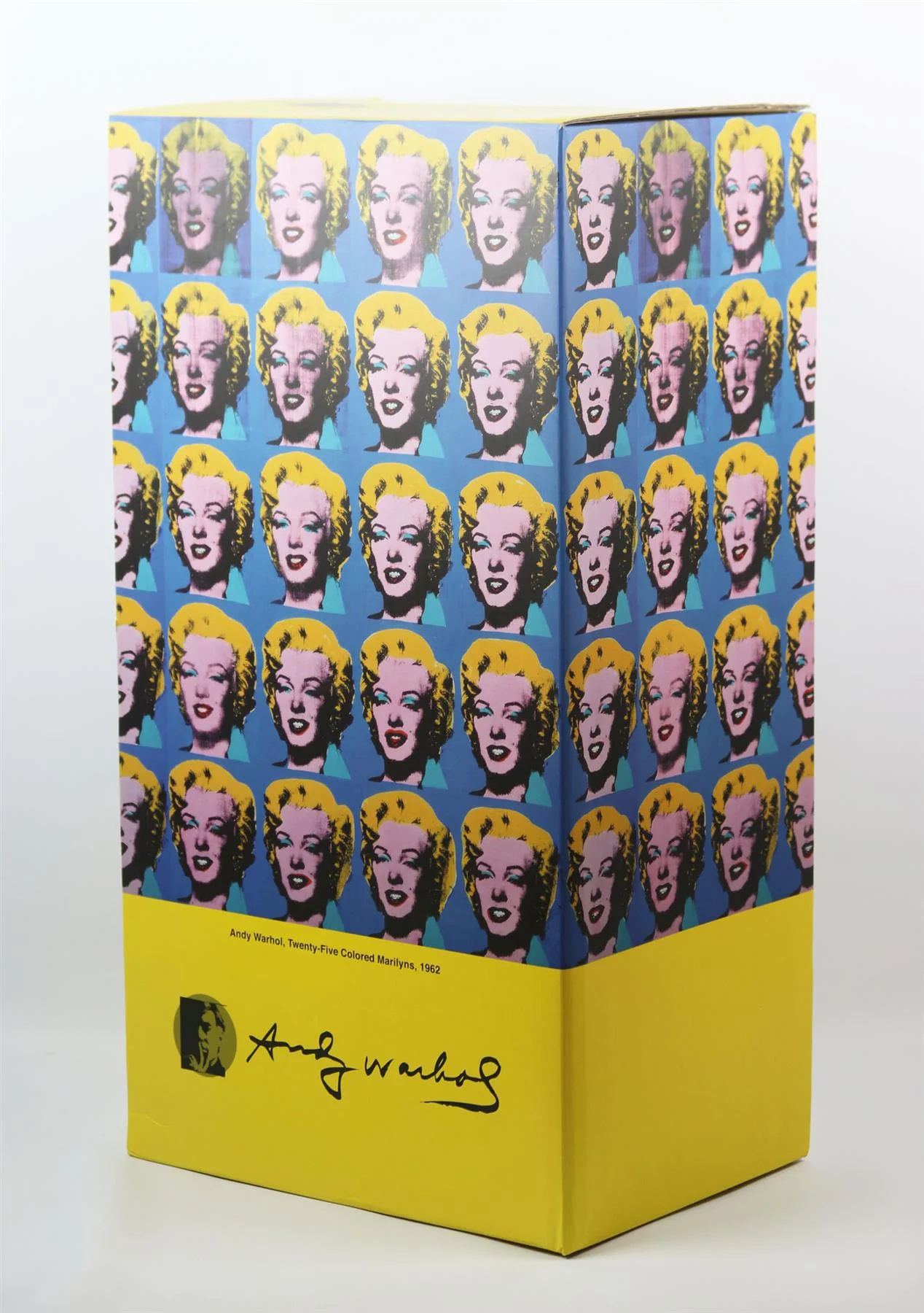 BE@RBRICK + ANDY WARHOL MARILYN MONROE PRINTED BEARBRICK VINYL FIGURE - Image 9