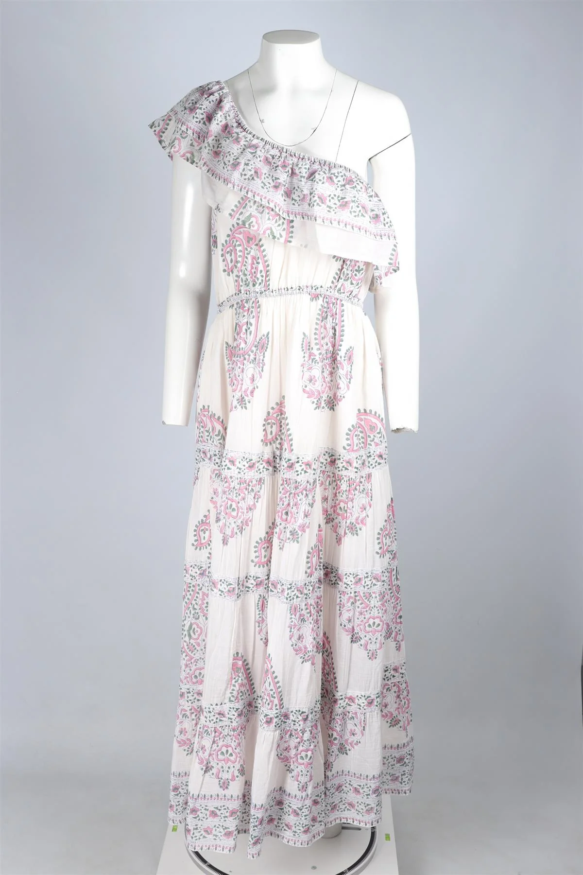 BELL BY ALICIA BELL WHITE MAXI DRESS LARGE - Image 2