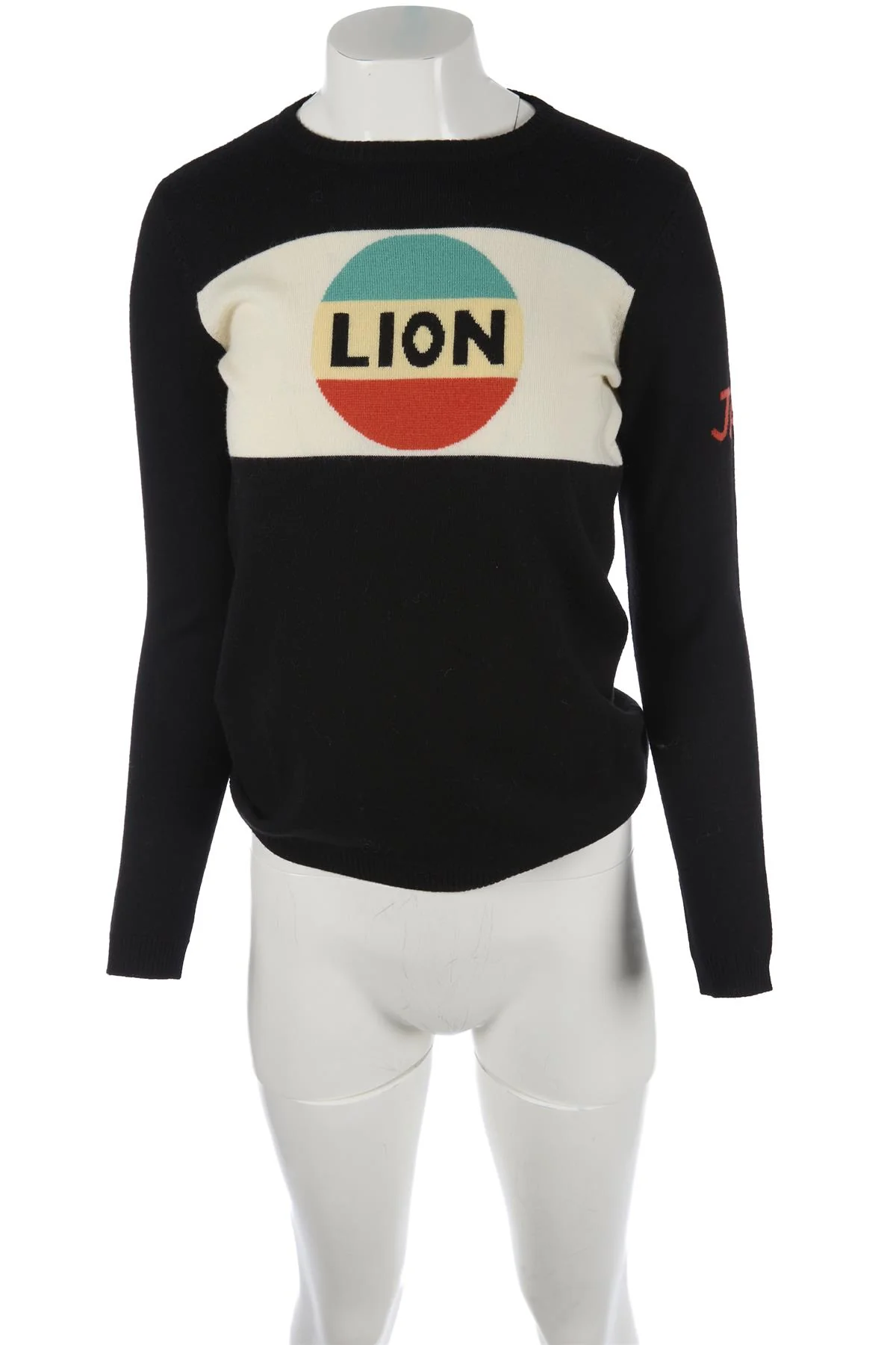BELLA FREUD BLACK WOOL SWEATER SMALL - Image 2