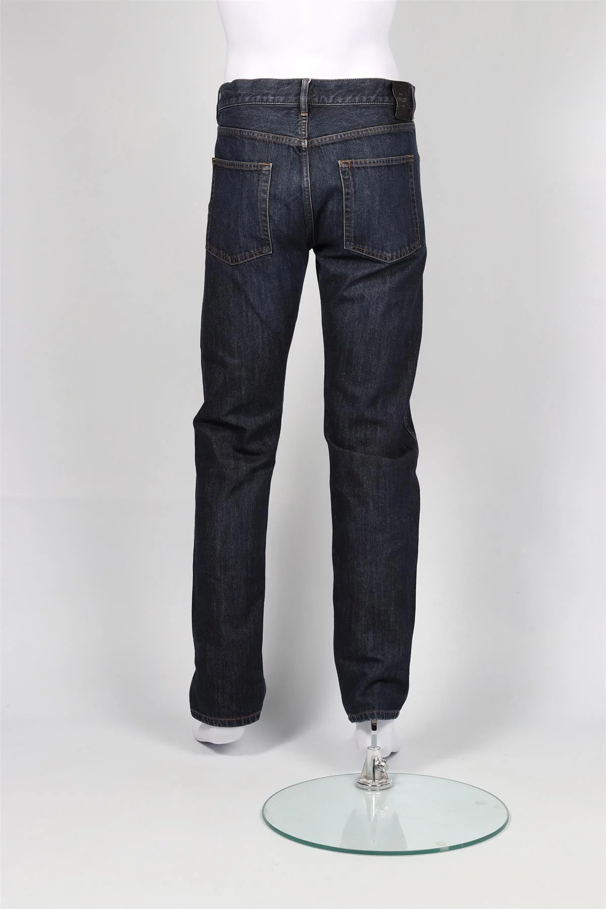 BERLUTI BLUE MEN'S STRAIGHT LEG JEANS IT 56 UK/US WAIST 48 - Image 4