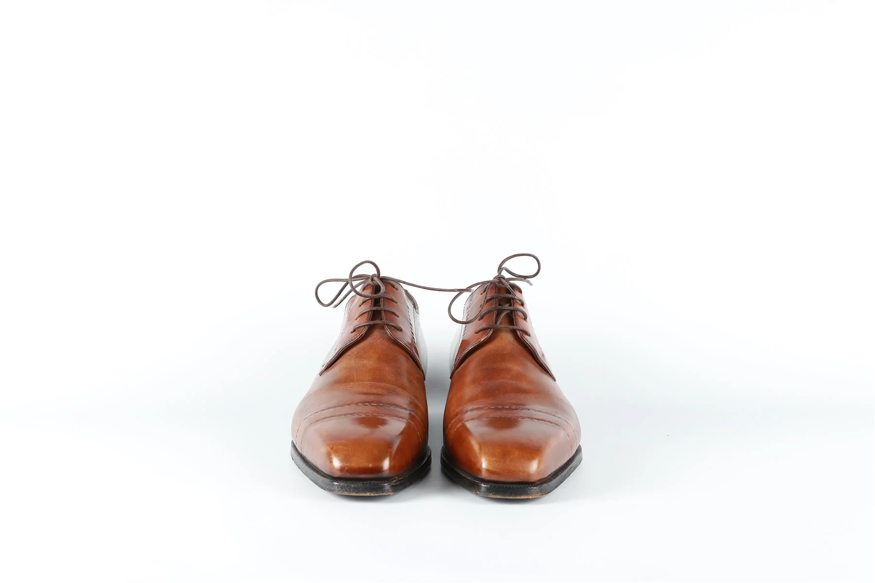 BERLUTI BROWN MEN'S LEATHER BROGUES EU 42 UK 8 US 9 - Image 3