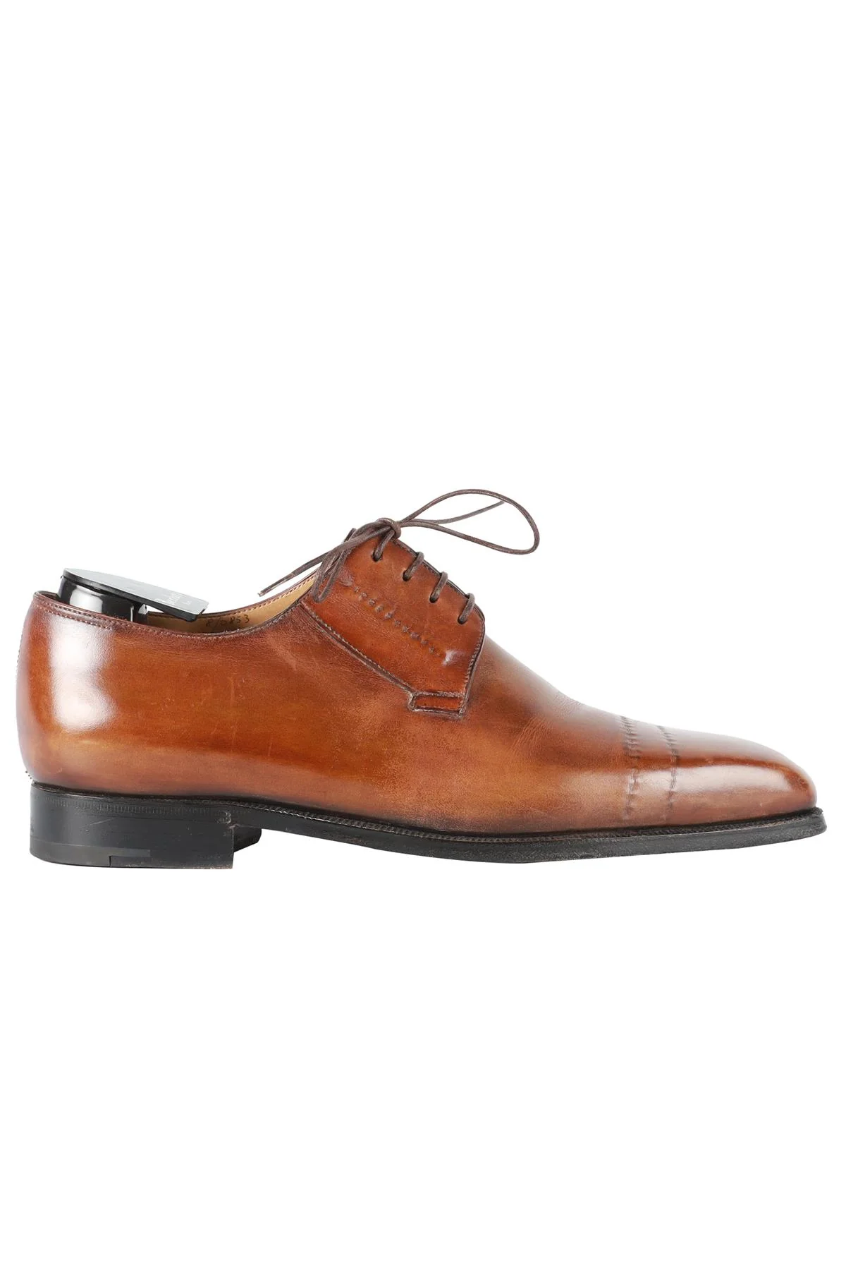 BERLUTI BROWN MEN'S LEATHER BROGUES EU 42 UK 8 US 9 - Image 7