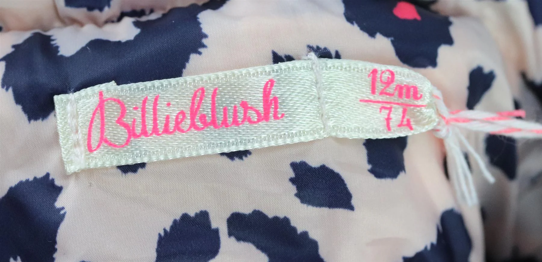 BILLIEBLUSH BABY GIRLS FAUX FUR JACKET 12 MONTHS - Image 4