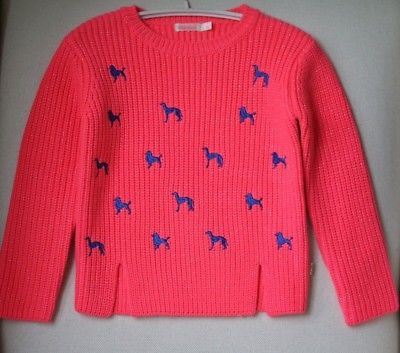 BILLIEBLUSH GIRLS NEON PINK SWEATER 3 YEARS - Image 2