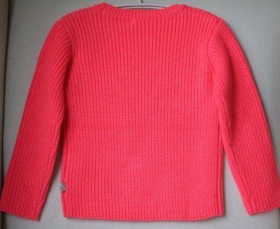 BILLIEBLUSH GIRLS NEON PINK SWEATER 3 YEARS - Image 3