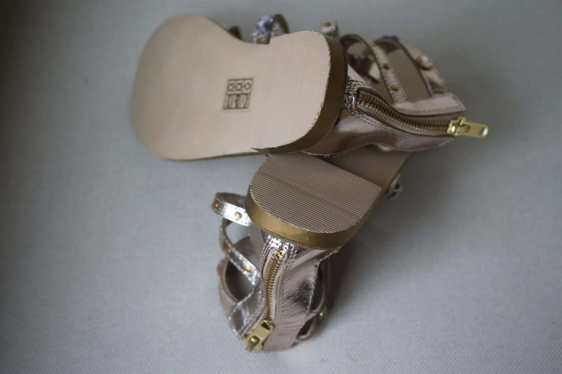 BILLIEBLUSH KIDS GIRLS EMBELLISHED SANDALS EU 30 UK 11.5 - Image 4