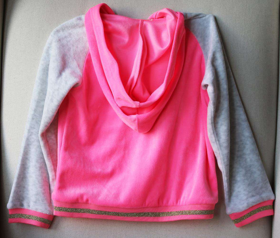BILLIEBLUSH KIDS GIRLS LOGO VELOUR TRACKSUIT 5 YEARS - Image 3