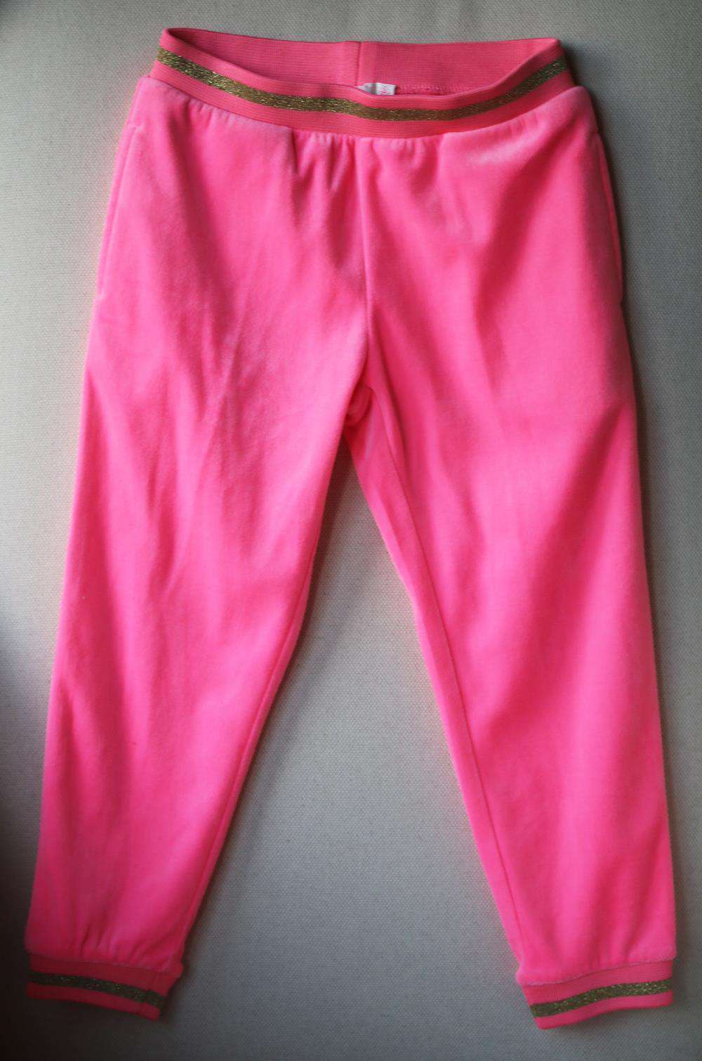 BILLIEBLUSH KIDS GIRLS LOGO VELOUR TRACKSUIT 5 YEARS - Image 4