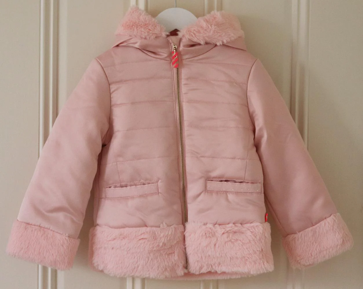 BILLIEBLUSH KIDS GIRLS SATIN COAT 5 YEARS - Image 2