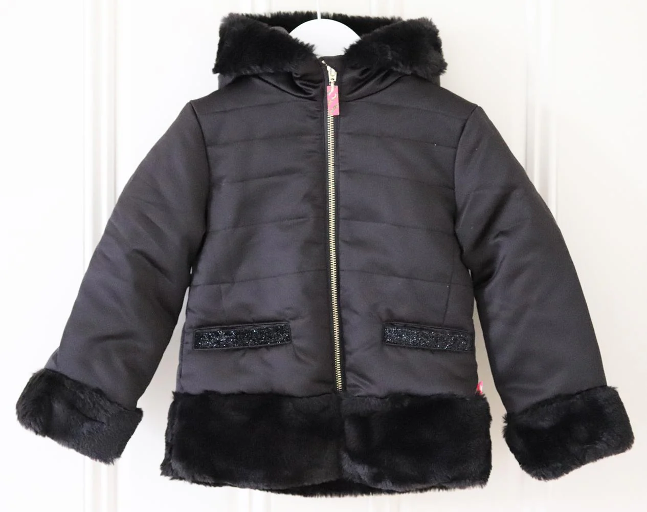 BILLIEBLUSH KIDS GIRLS SATIN COAT 5 YEARS - Image 2
