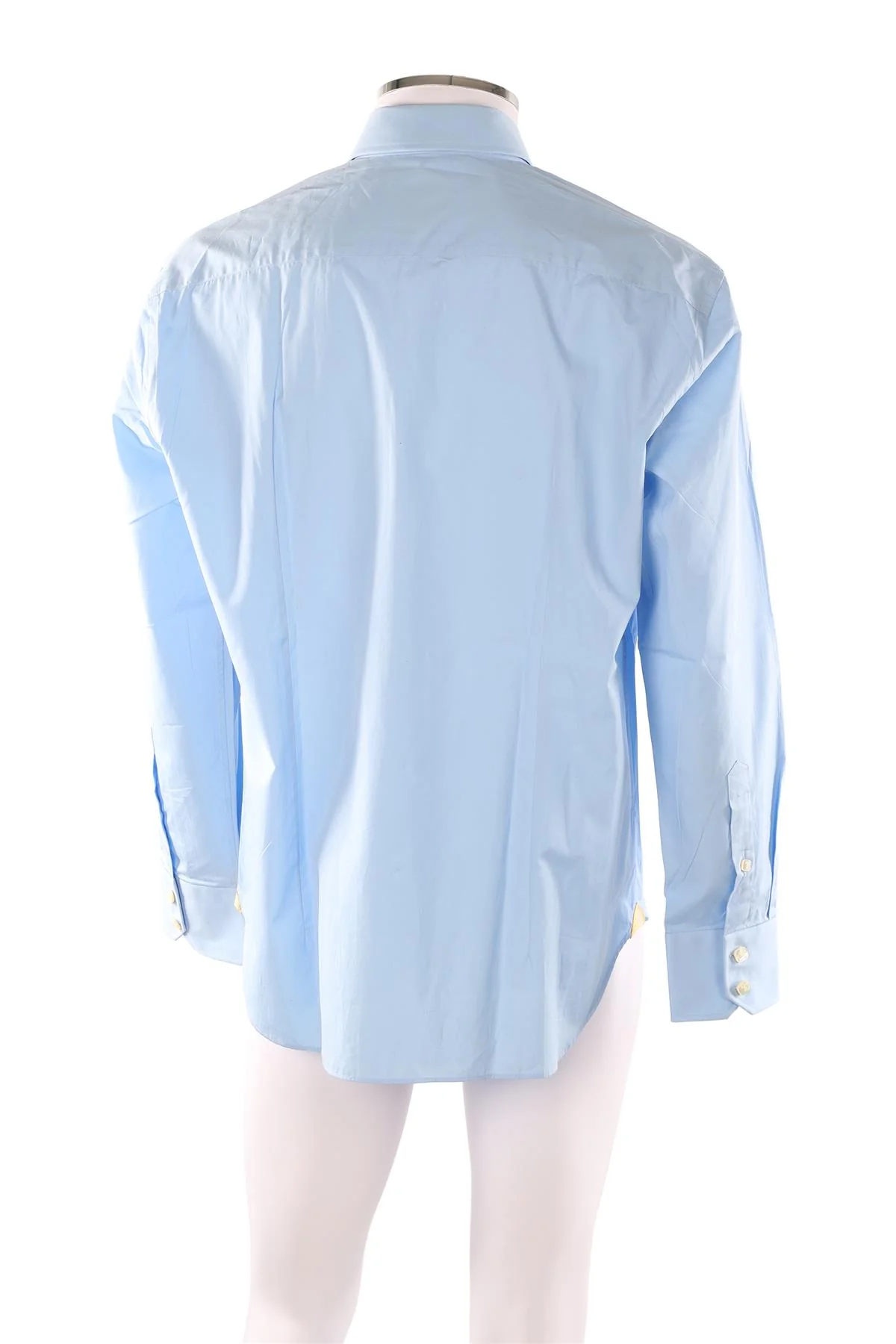 BILLIONAIRE BLUE MEN'S COTTON SHIRT XLARGE - Image 4