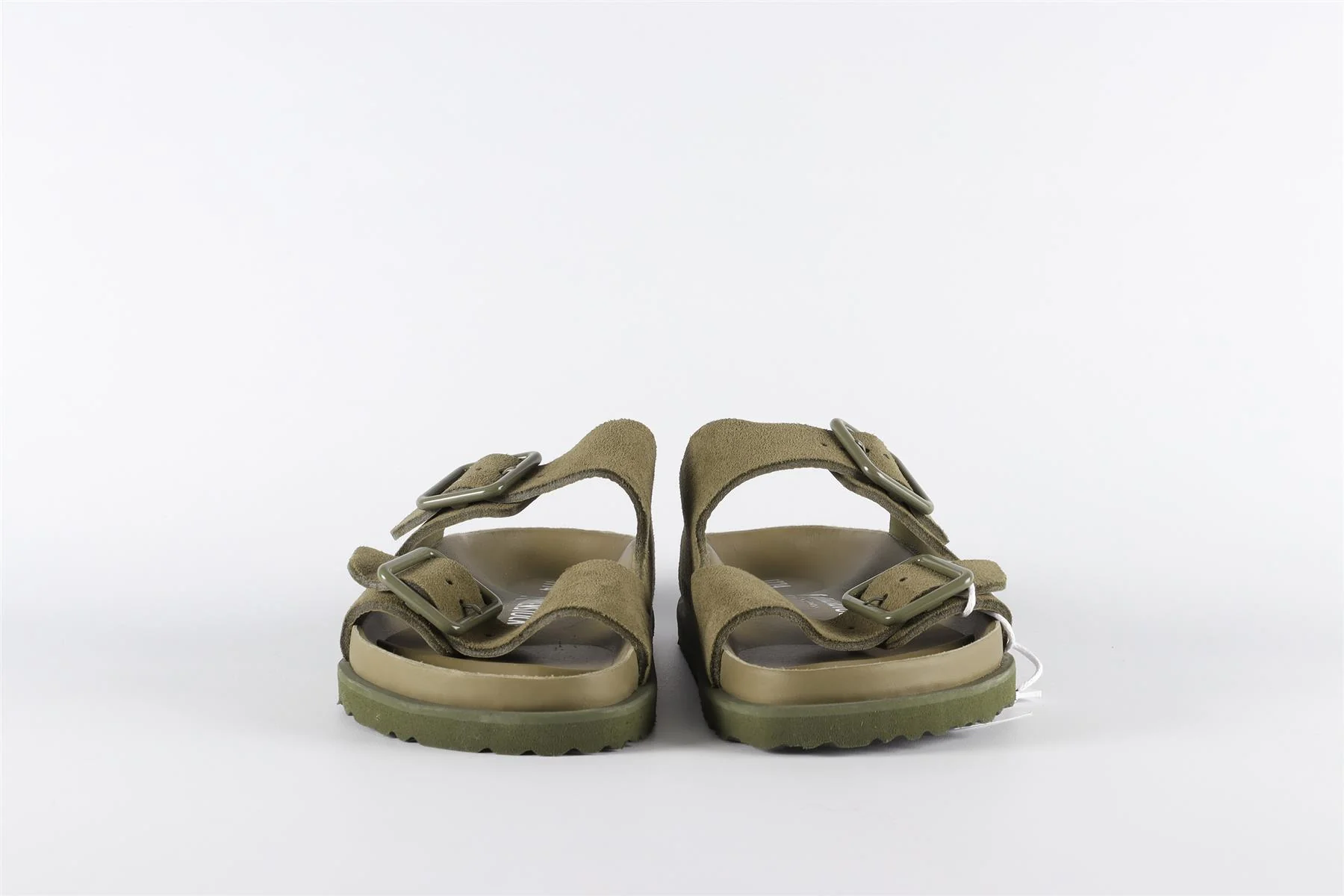 BIRKENSTOCK 1774 KHAKI SUEDE SANDALS EU 38 UK 5 US 8 - Image 3