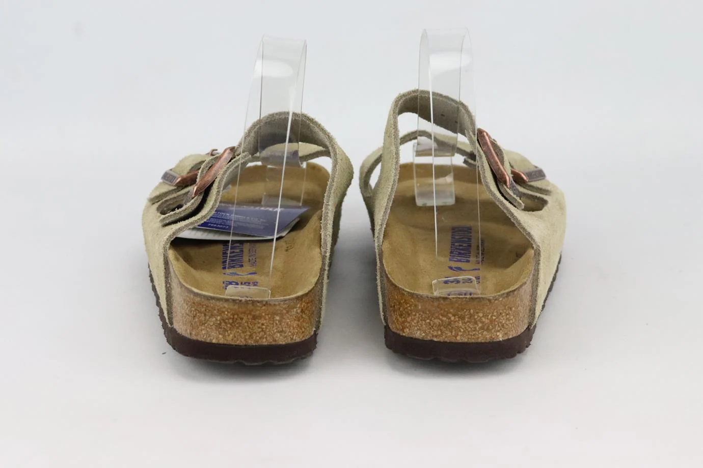BIRKENSTOCK ARIZONA SUEDE SLIDES EU 38 UK 5 US 8 - Image 4