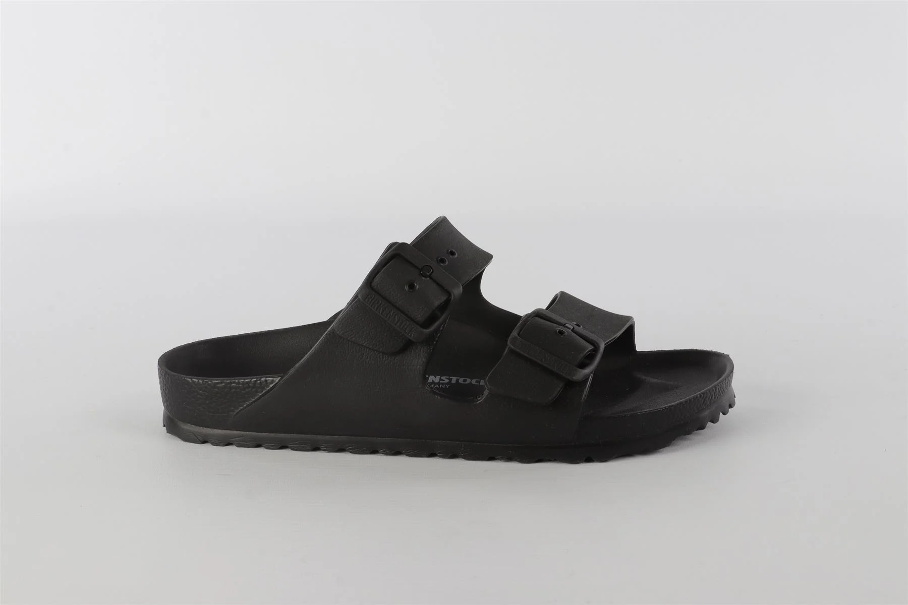 BIRKENSTOCK BLACK RUBBER SANDALS EU 38 UK 5 US 8 - Image 2