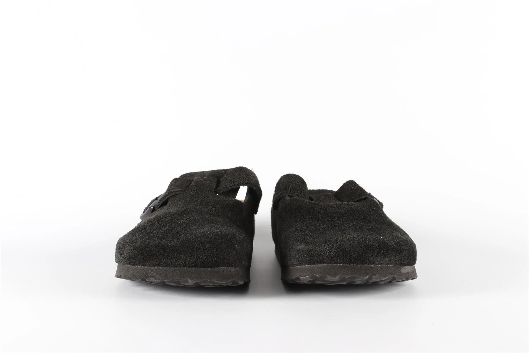 BIRKENSTOCK BLACK SUEDE MULES EU 38 UK 5 US 8 - Image 3