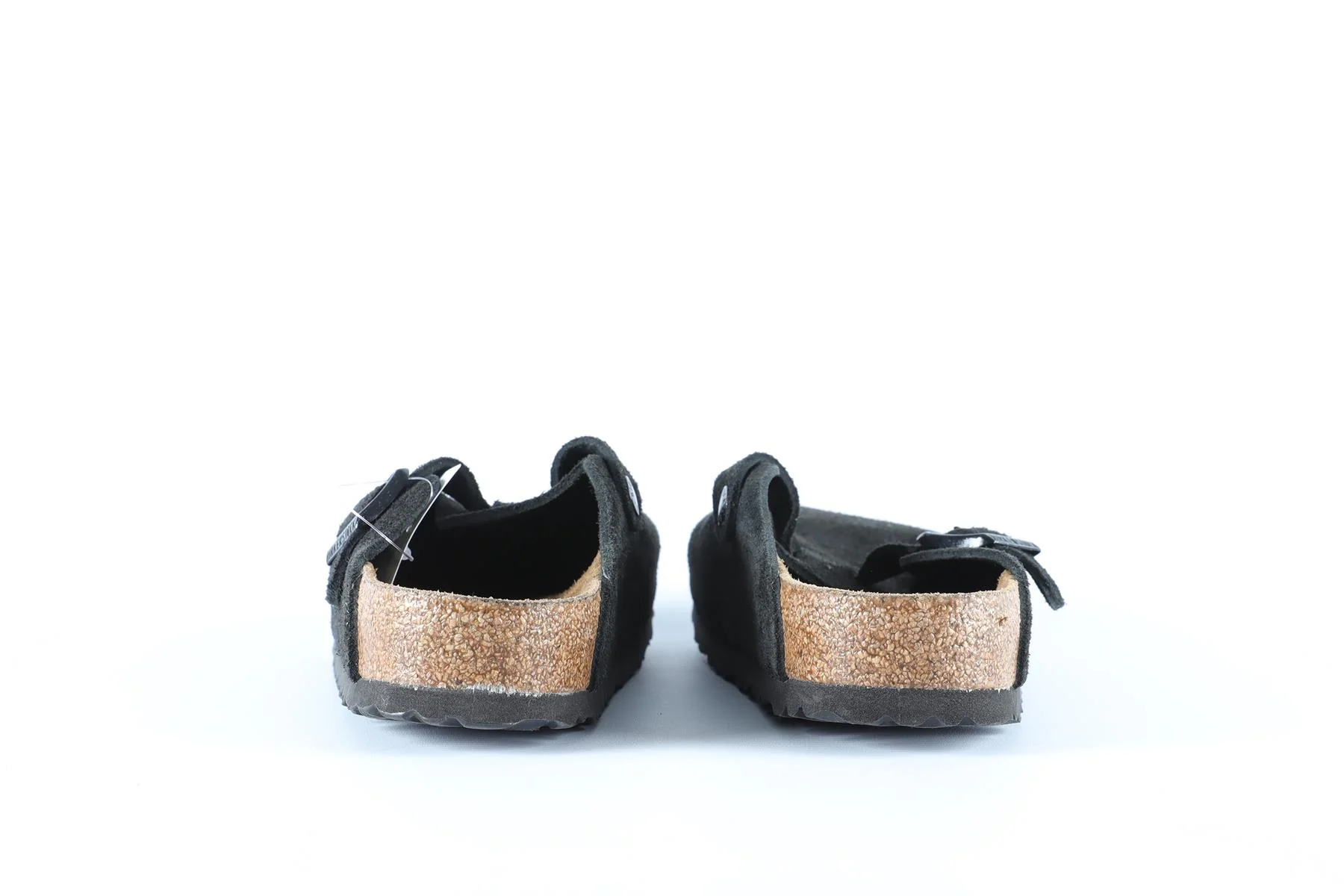 BIRKENSTOCK BLACK SUEDE MULES EU 38 UK 5 US 8 - Image 5
