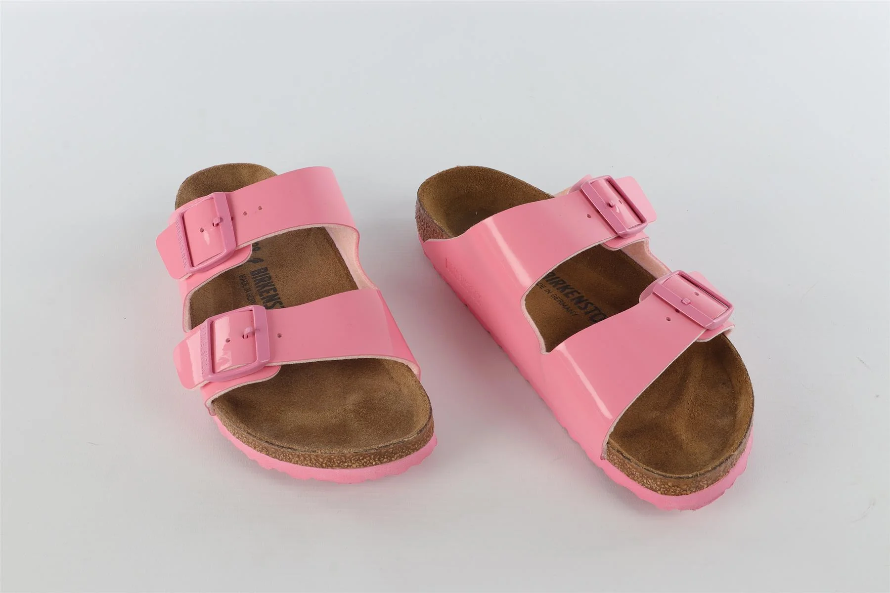 BIRKENSTOCK PINK LEATHER SANDALS EU 39 UK 6 US 9 - Image 4