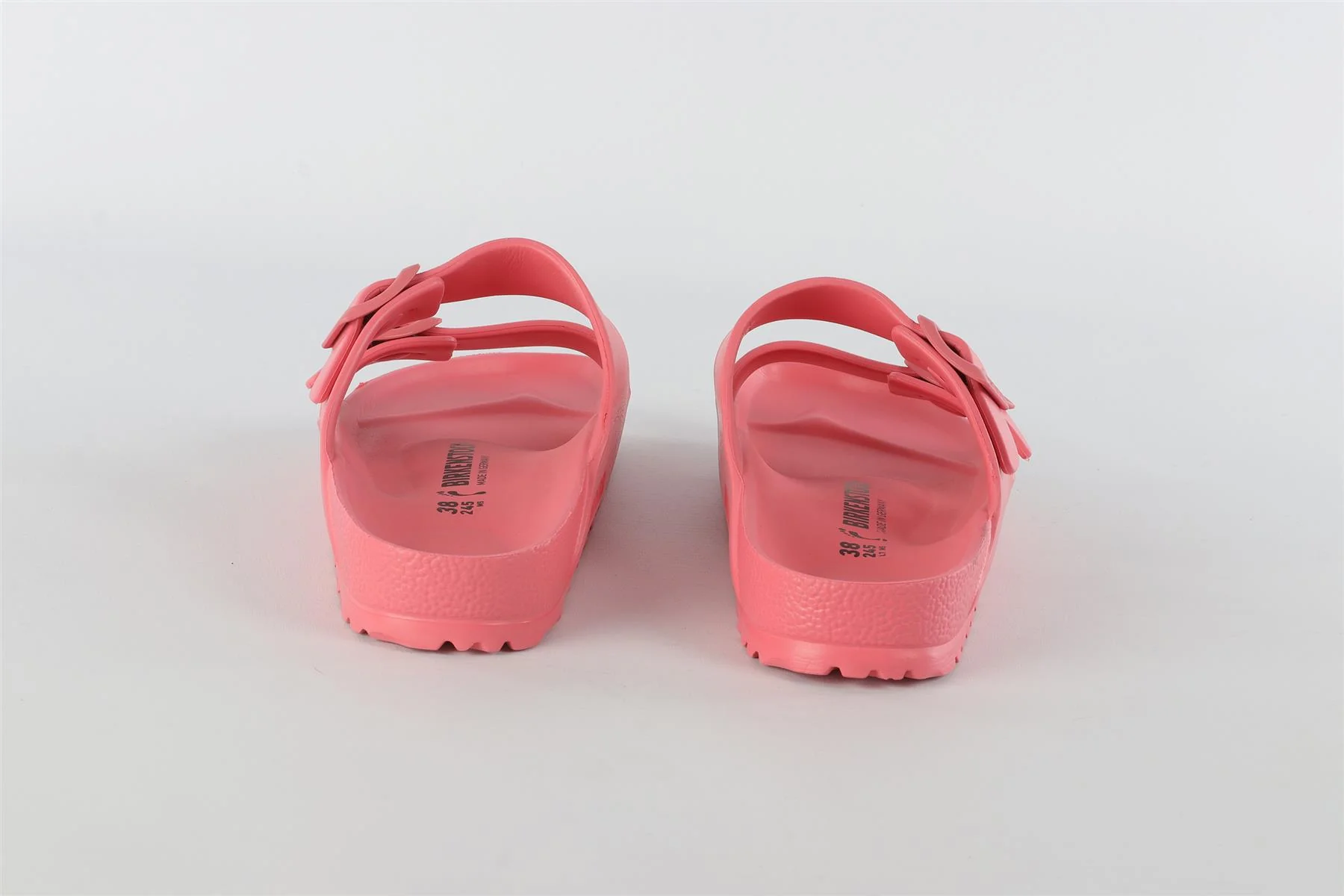 BIRKENSTOCK PINK RUBBER SANDALS EU 38 UK 5 US 8 - Image 5