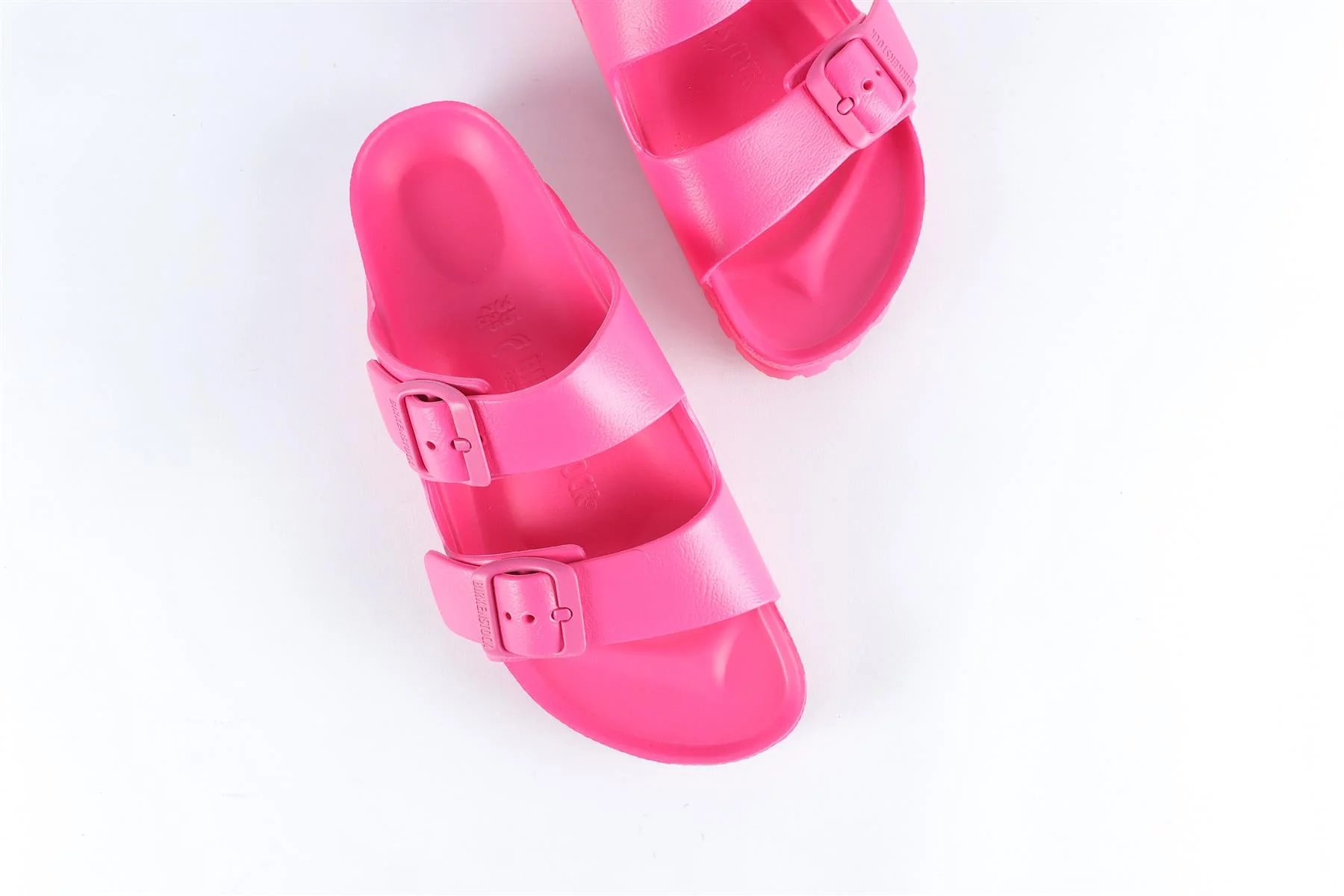 BIRKENSTOCKS PINK KIDS GIRLS RUBBER SANDALS EU 25 UK 8 US 9 - Image 4