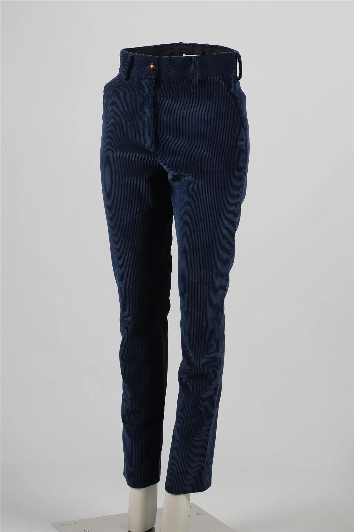 BLAZÉ MILANO CORDUROY STRAIGHT LEG PANTS UK 10 - Image 3