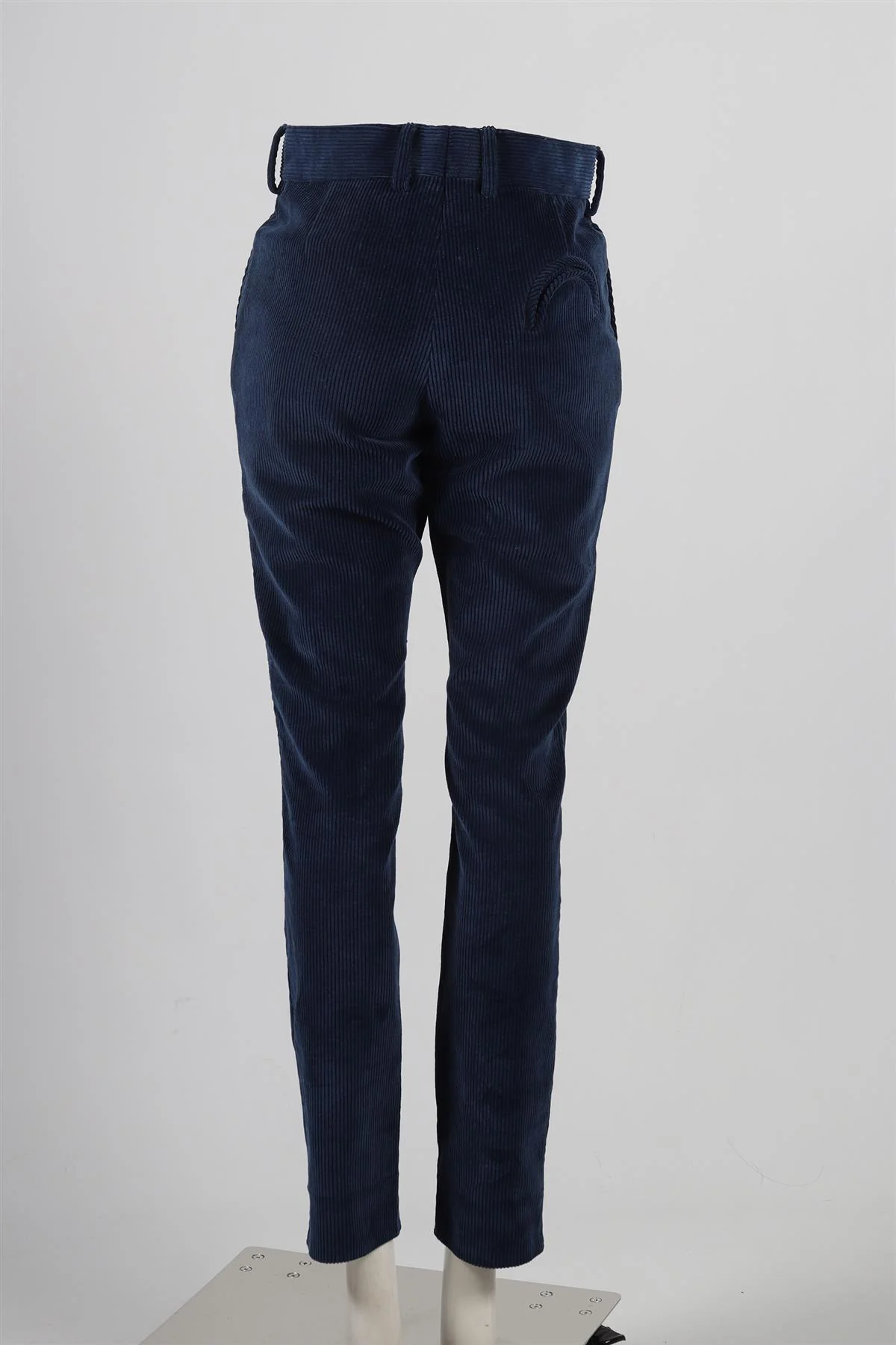 BLAZÉ MILANO CORDUROY STRAIGHT LEG PANTS UK 10 - Image 4