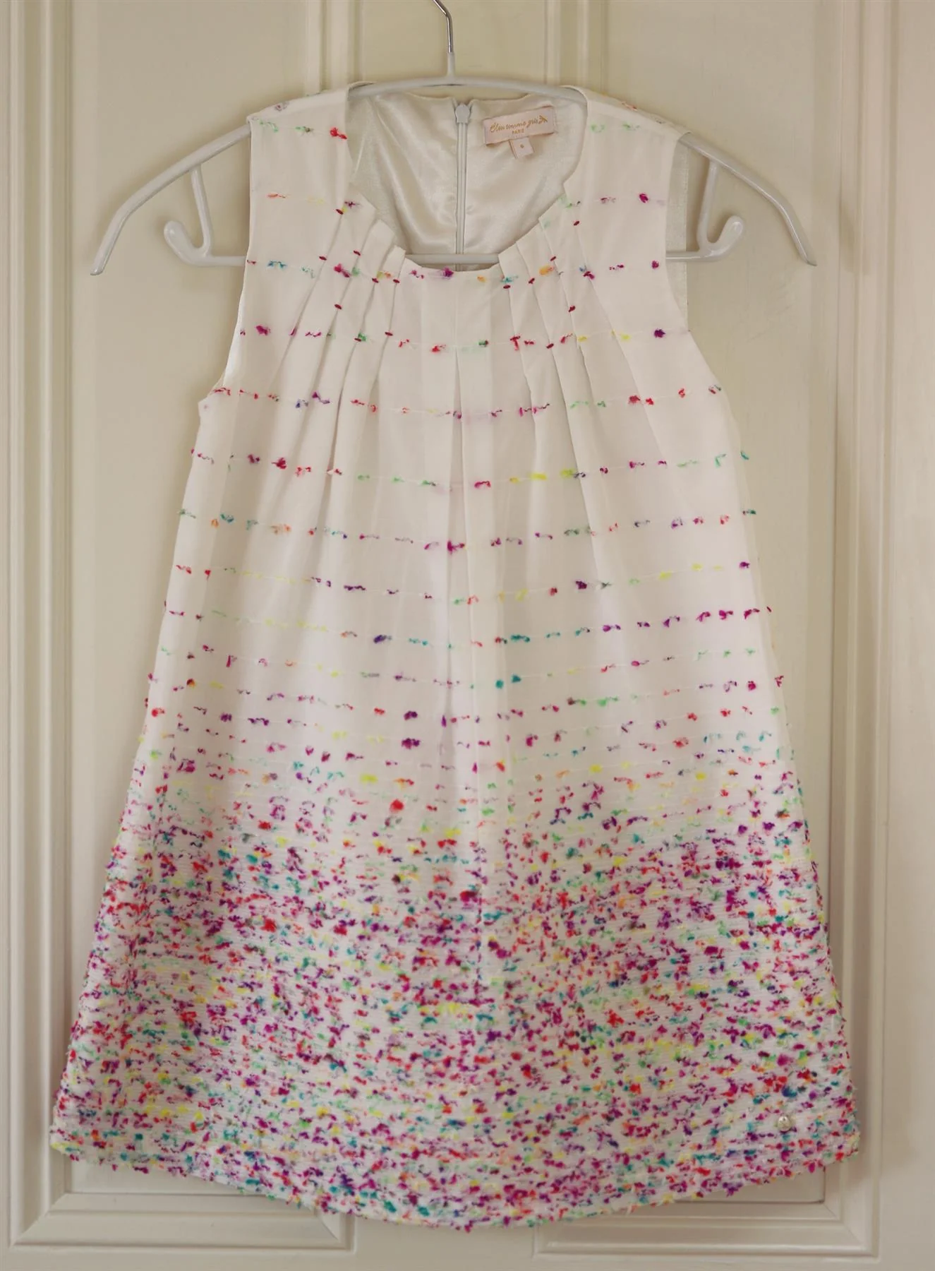 BLEU COMME GRIS KIDS GIRLS COTTON DRESS 6 YEARS - Image 2