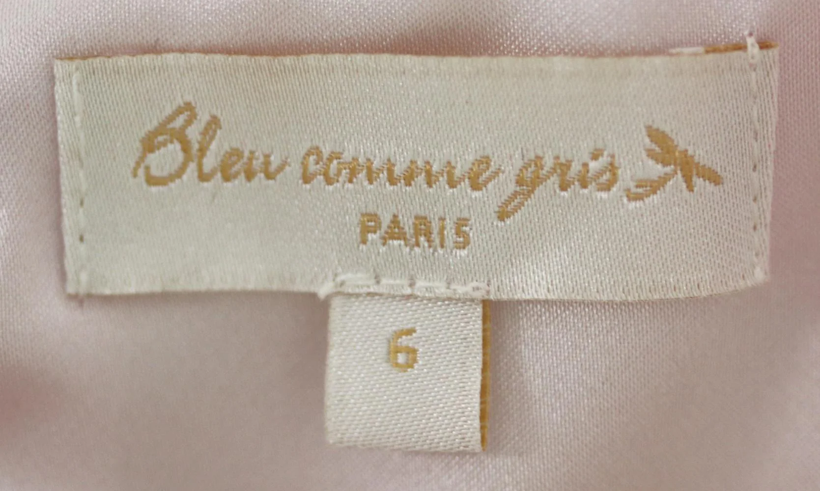 BLEU COMME GRIS KIDS GIRLS EMBROIDERED TULLE DRESS 6 YEARS - Image 4