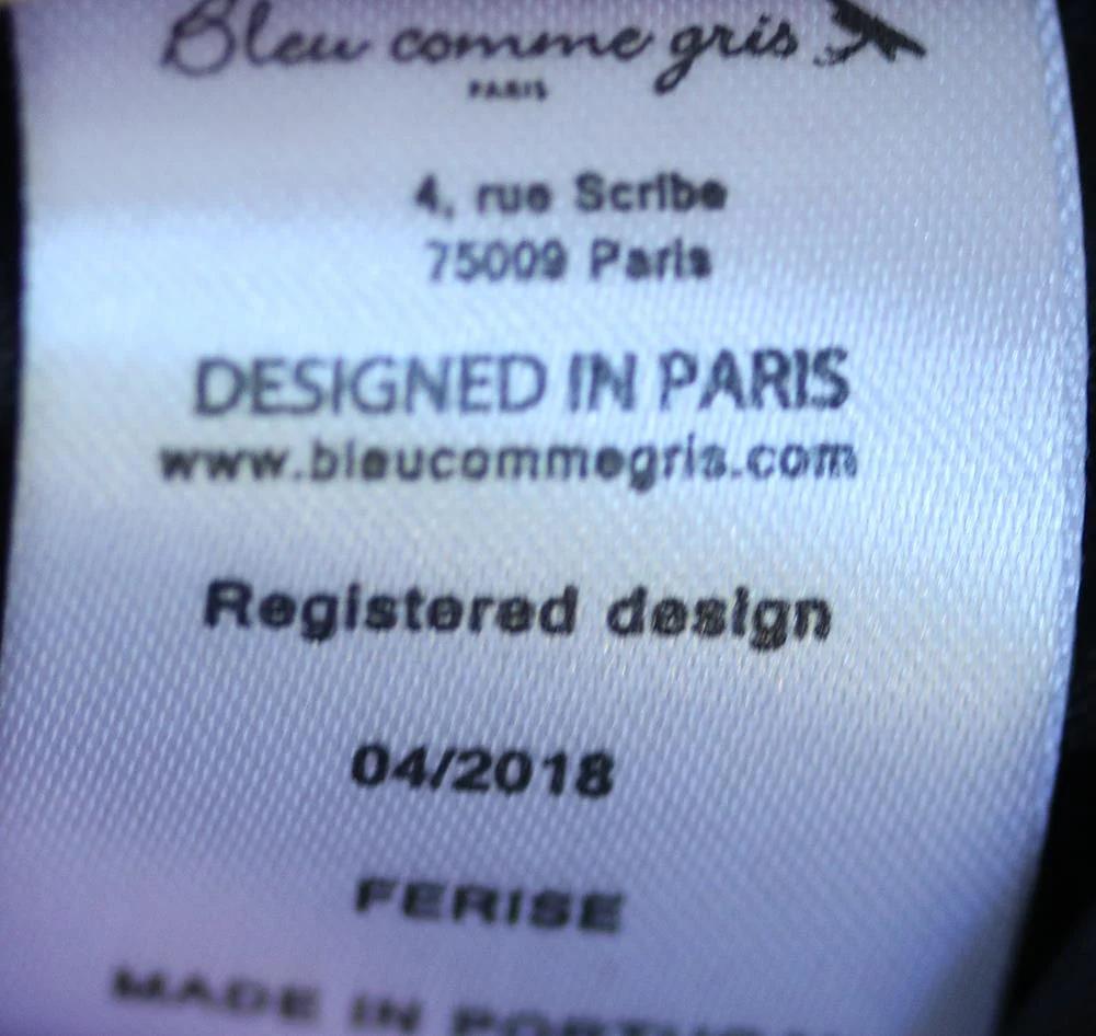 BLEU COMME GRIS KIDS GIRLS LAMÉ SILK DRESS 6 YEARS - Image 5