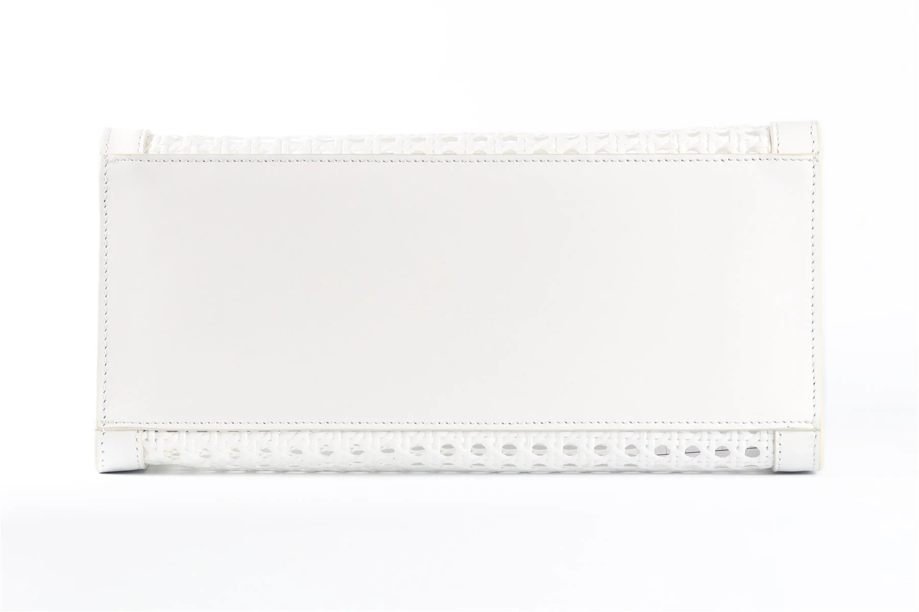 BLINQ WHITE LEATHER HANDBAG - Image 7