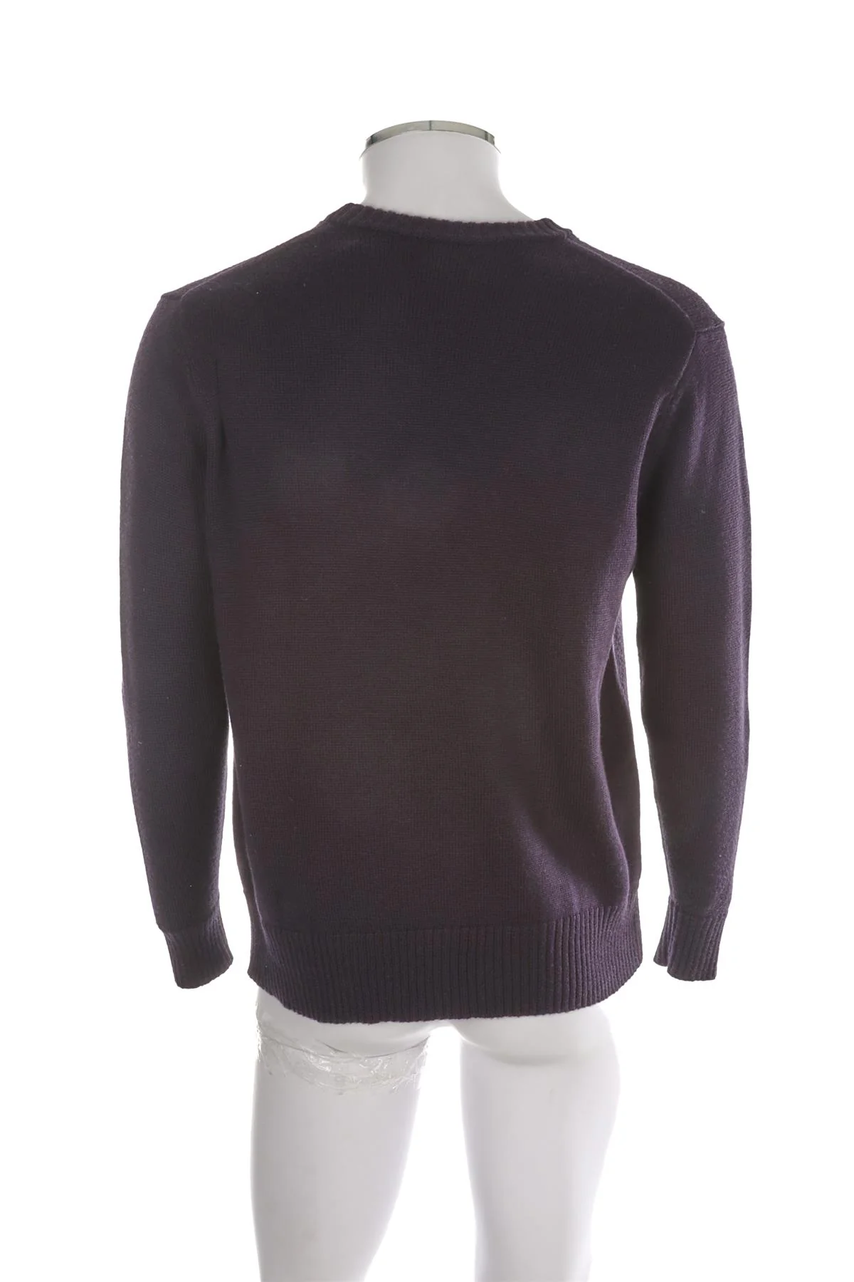 BODE PURPLE MENS WOOL SWEATER SMALL - Image 4