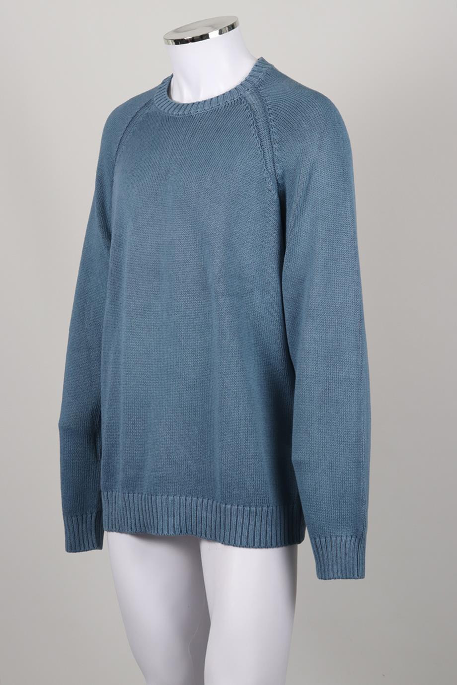 BOGLIOLI MEN'S COTTON SWEATER XXLARGE - Image 3